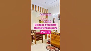 Budget Friendly Home Organiser #amazonfinds #organization #organizer #storagesolutions #spacesaving