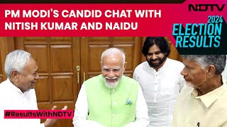 Chandrababu Naidu | PM Modi's Candid Chat With Nitish Kumar, Chandrababu Naidu Goes Viral