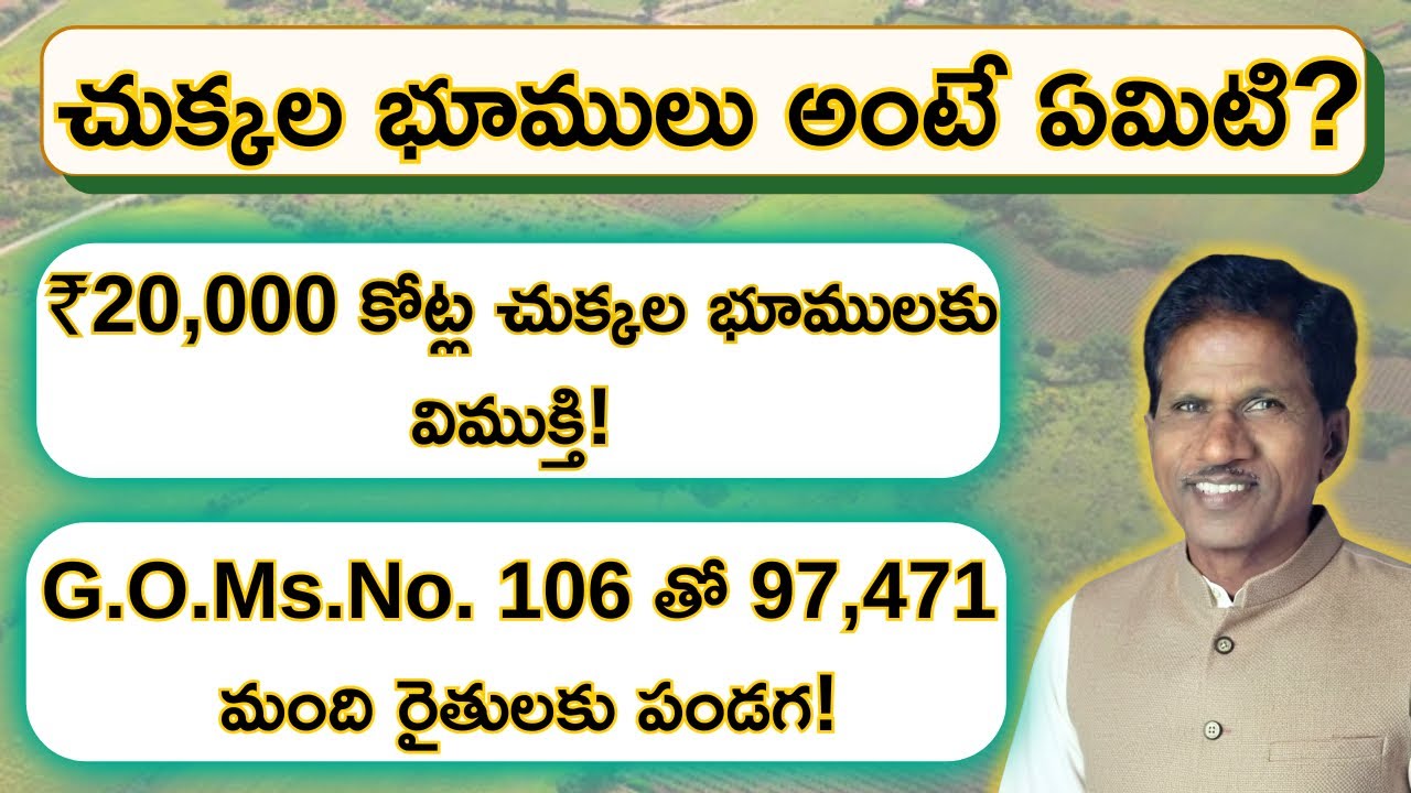 💥 చుక్కల భూములకు భారీ ఊరట! GO 106/2023 పూర్తి వివరాలు | Dotted Lands Prohibition Lifted