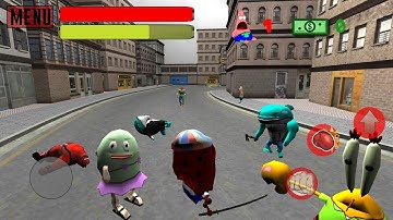 Sponge Simulator Bottom City of Bob 3D - Level 3 - Gameplay