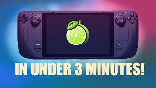 EMULATE NINTENDO 3DS GAMES ON STEAM DECK IN 2025!! W/ Lime3ds!