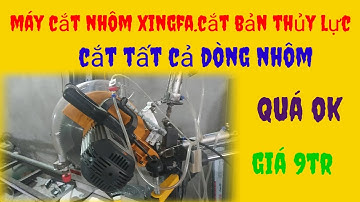Máy cắt nhôm bản thủy lực.Hướng dẫn làm nhôm xingfa .làm tủ cánh kính.nội thất tủ nhôm