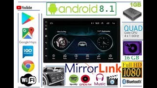Radio samochodowe 2 Din Android z nawigacją za 190zł  po 2 miesiącach użytkowania