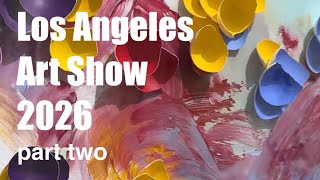 LA ART SHOW 2026 part two | Detailed Walkthrough | Los Angeles  