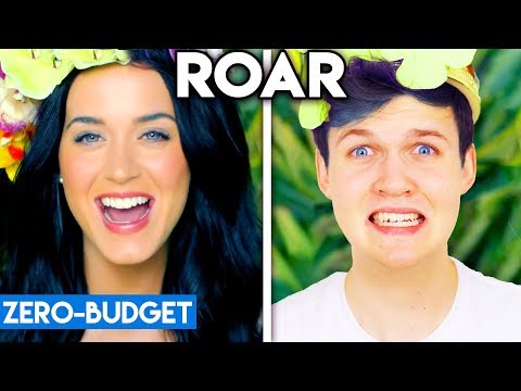 KATY PERRY WITH ZERO BUDGET! (Roar PARODY)