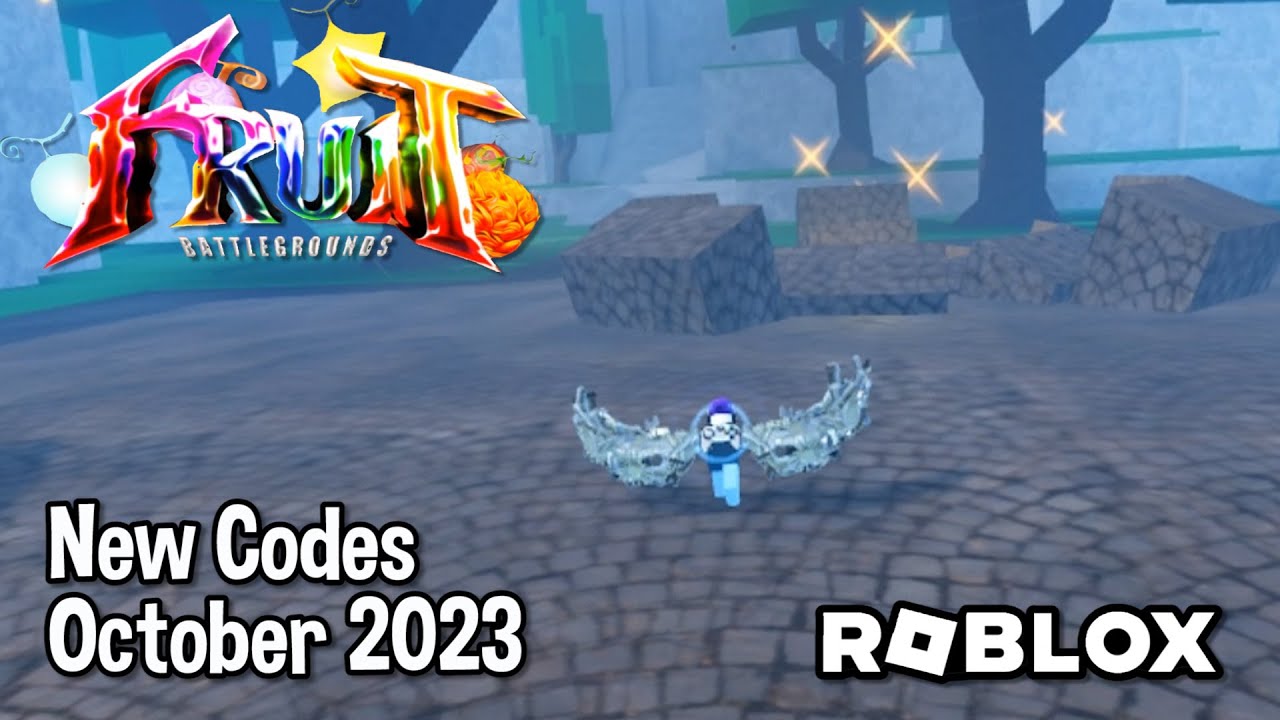 Roblox Fruit Battlegrounds New Codes October 2023 