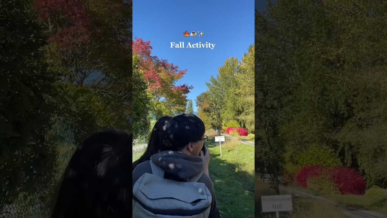 Fall activity ideas🍂 mini train in Vancouver, BC 