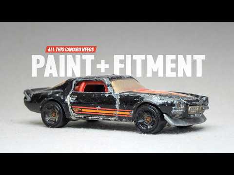 Restoring a Wrecked '70 Camaro z28 Hot Wheels (Satisfying) thumbnail