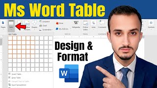 How To Create & Format Table in MS Word | Complete Guide