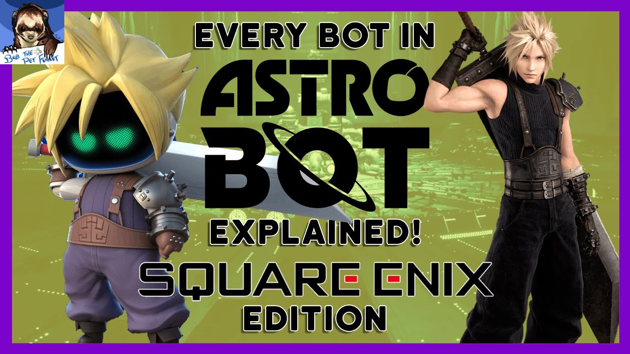 The Origins of Every Astro Bot VIP - Square Enix Edition