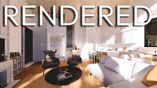 We 3D ANIMATED This Modern Residence | RNDRVSN