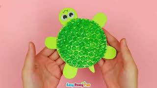 Bubble Wrap Turtle Super Simple Craft