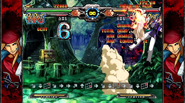 GGXXAC+R EX Axl - Bomber Loop Example