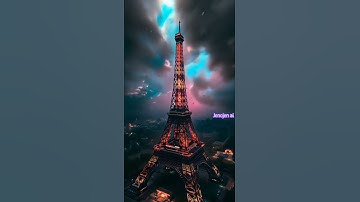 Paris thundersstorm #paris (created by ai)  #ai #shorts #aishorts #météo