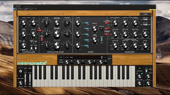 GForce Minimonsta 2 : The Ultimate MiniMoog !!