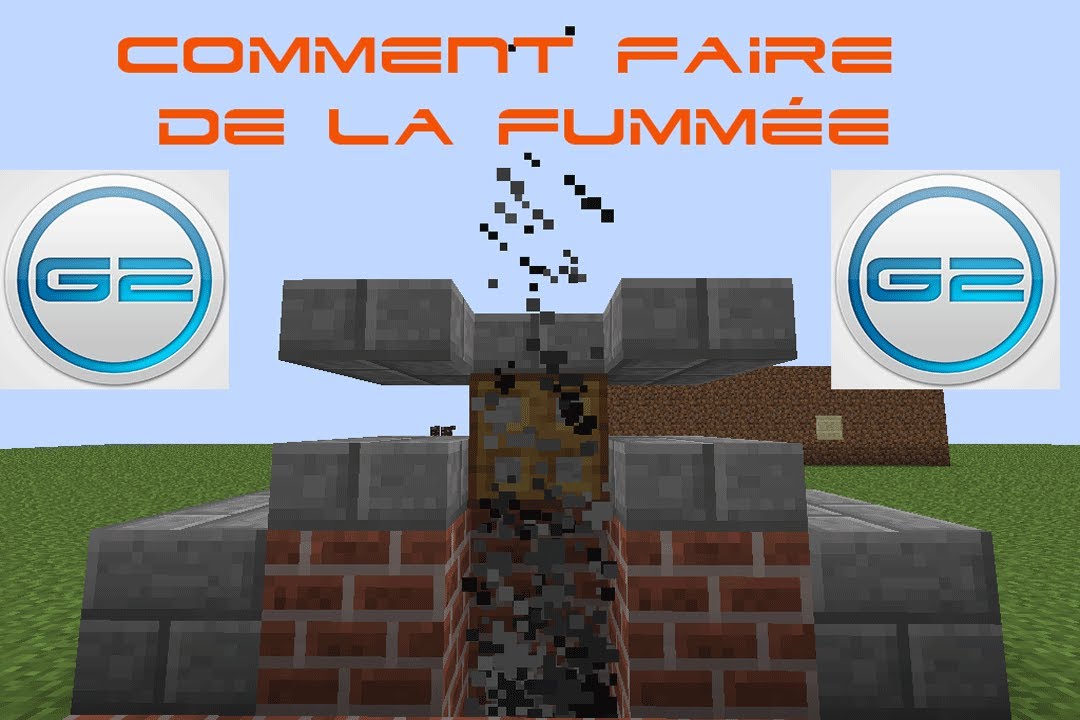MINECRAFT-[TUTO INUTILES]Comment faire de la fumée - YouTube