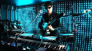 how does this musician play so many songs on all instruments? is he crazy?