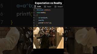 a = a^b 😵 Easy Lagta Hai, Samajhna Mushkil | C Language XOR #shorts #coding