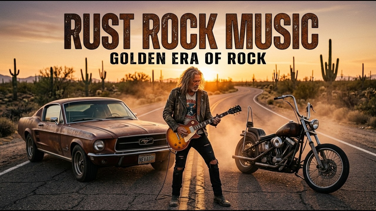 Rust Rock Music Playlist 🤘 Old School Rock That Still Shakes the World