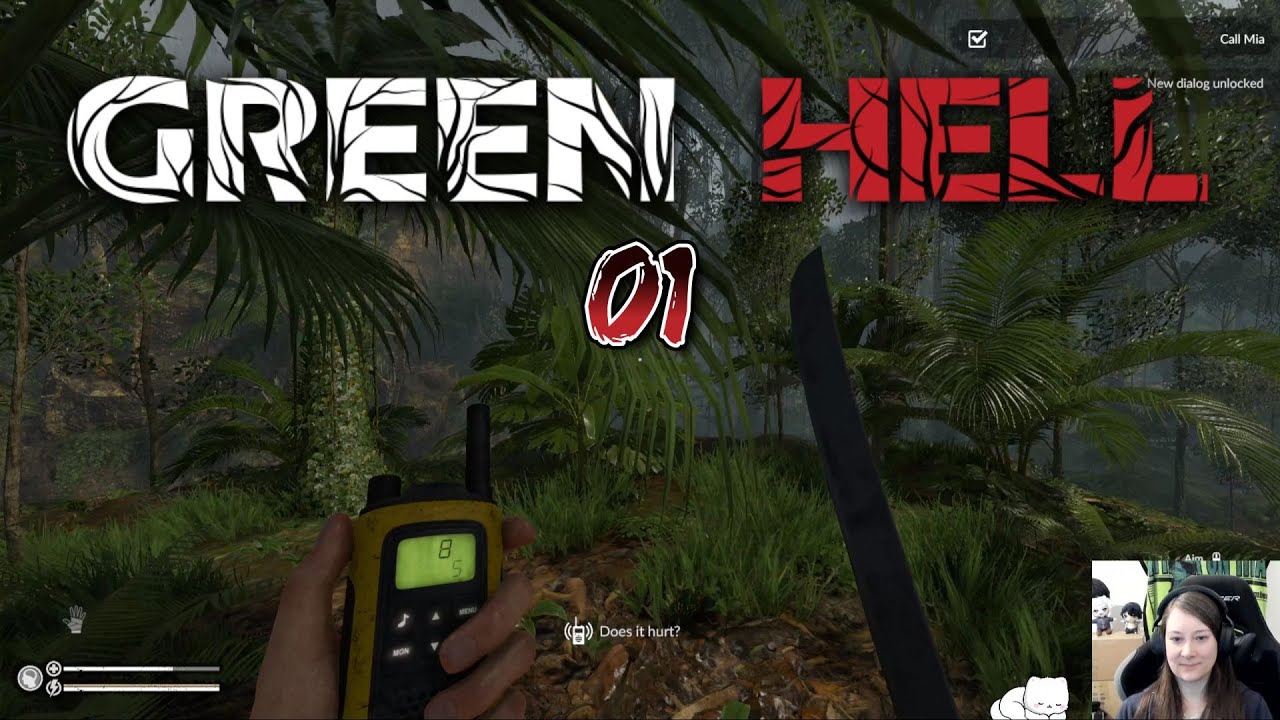 Learning How NOT To Die In The Tutorial | Green Hell - Part 1 - YouTube