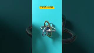 Metal puzzles 60: planet #puzzles , do things again and again , you’ll be master in it #metalpuzzle