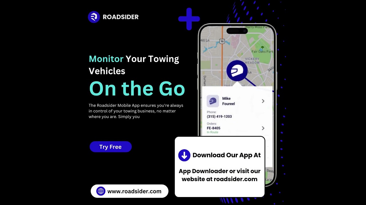 Roadsider All in One Towing Management Software | ROADSIDER.COM