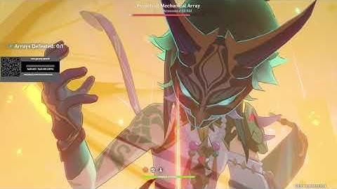 Genshin Impact Thunder Sojourn Event - Automaton Front with Xiao Main