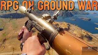 Warzone Ground War - AK-47 &amp; RPG Gameplay No Commentary [4K]