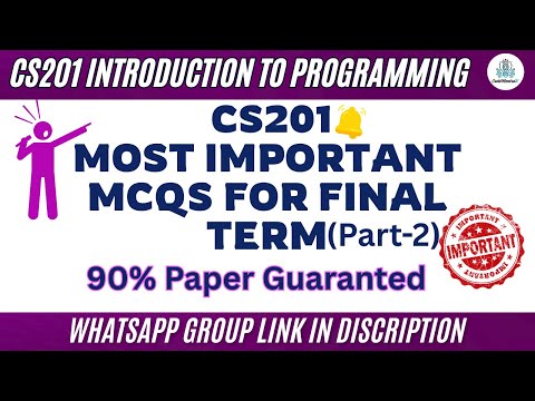 CS201 Final Term