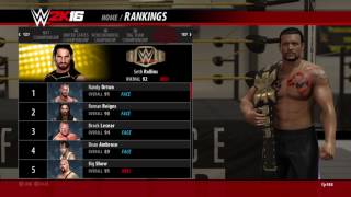 WWE 2K16 my career mode tips screenshot 5