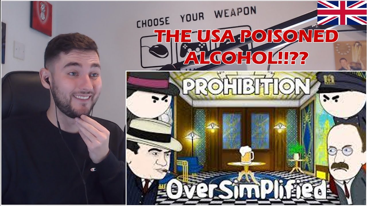 British Guy Reacts to Prohibition - OverSimplified