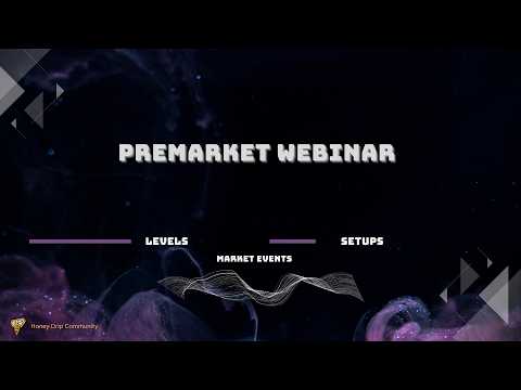 🔴 Premarket Webinar | MU Earnings, SPY Key Level, QQQ Rejection Spot