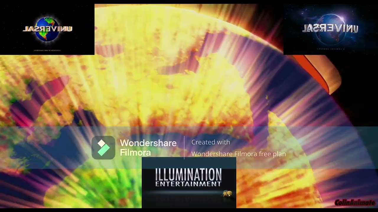 Universal Studios Logo ft. Illumination (Despicable Me 1&2) - Sparta Atari Remix (I TRIED MY BEST)