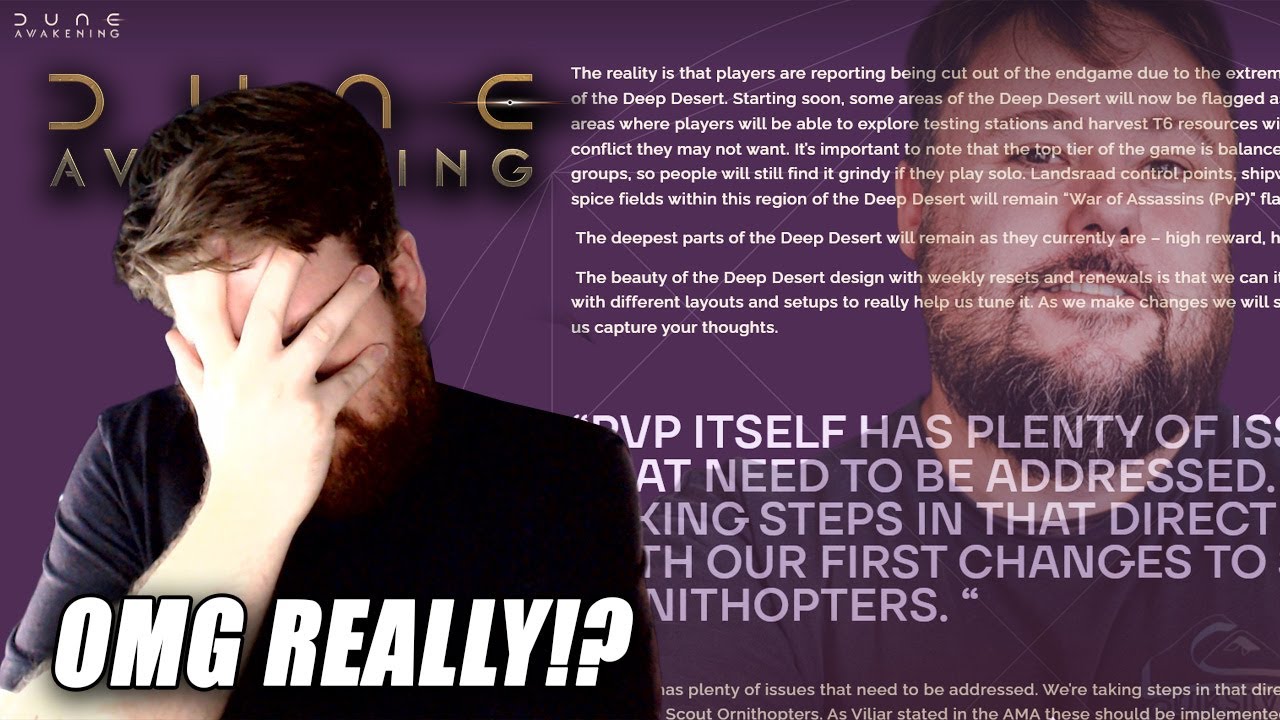 DUNE AWAKENING PvP HAS BIG PROBLEMS, DEVs FINALLY RESPOND!