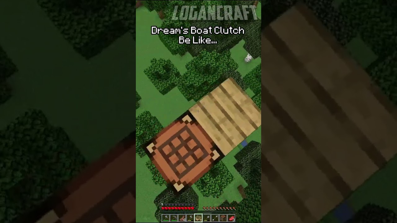 Dream's Boat Clutch be like... 😂 