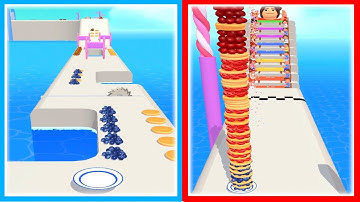 Pancake Run ❤️🥙🌈 Game Mobile All Levels Walkthrough Gameplay iOS,Android Update Level s01e04