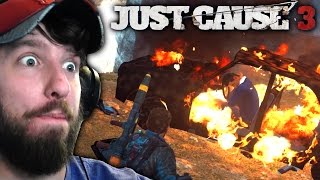 Helping Civilians - Just Cause 3 Craziness @kootra