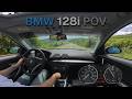 BMW 128i Manual POV Drive | Pure Raw Engine Sound in the Mountains | eDiff Off