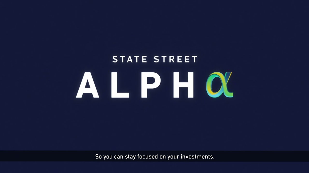 State Street Alpha Portfolio Manager YouTube
