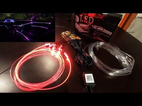 Video: Fleksibel LED Neon: Stripe Er RGB 12 Volt Og 220 V. Hvordan Kobler Jeg Til En Rund, Tynn Stripe? Interiør Og Fasade Applikasjoner, Dimensjoner