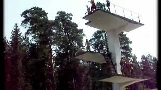Trampoline Jumps In Kandava 2010