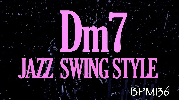 D Dorian/Aeolian (Dm7) Jazz Backing Track - Miles Davis "So What" style