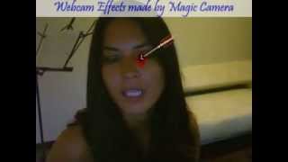 Arrow On Eye Webcam Effects With Magic Camera Software