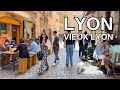 Lyon, France Walking Tour of Vieux Lyon in 4K