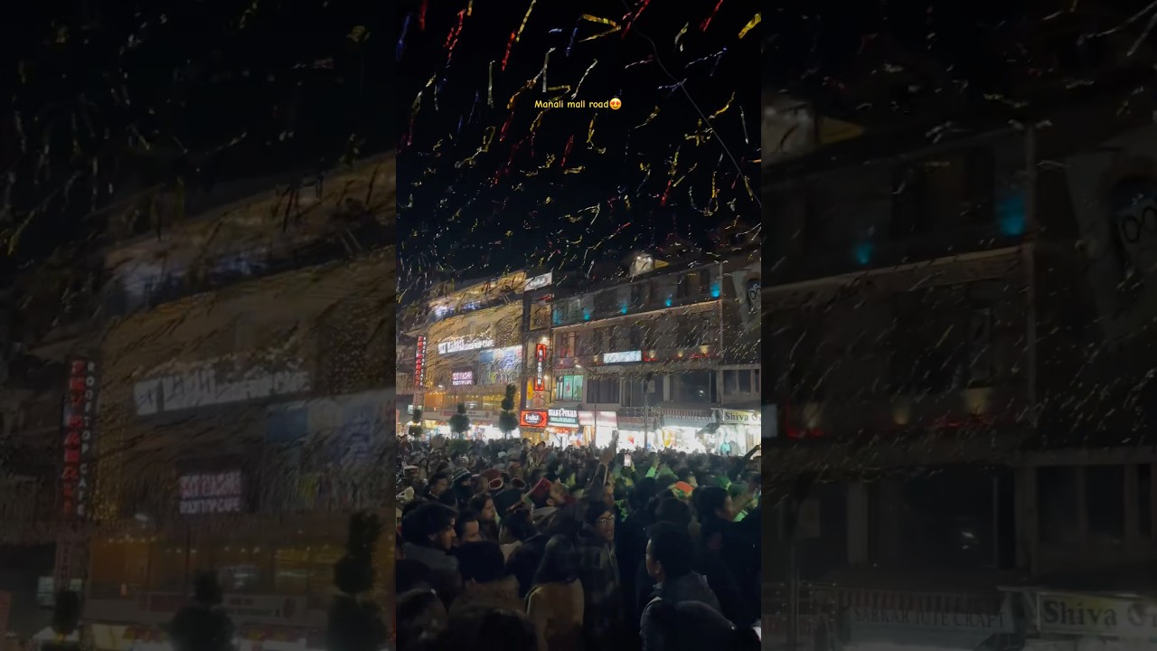 Mall road manali😍❤️ 