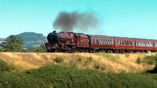 West Somerset Cathedrals Express - with 6201 Princess Elizabeth