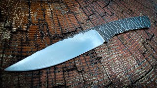 Knife making: Rock Pattern Scalpel Knife