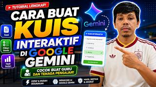 Cara Membuat Kuis Interaktif di Google Gemini untuk Anak SD | Mudah & Gratis!