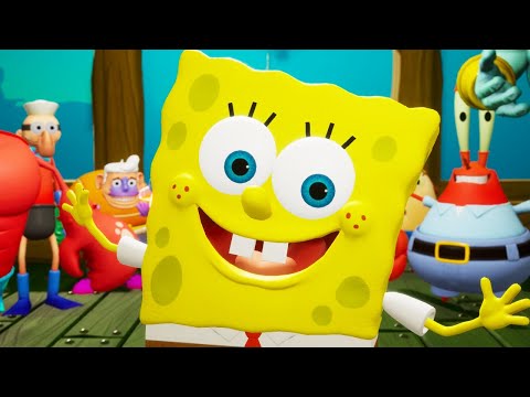SpongeBob Battle For Bikini Bottom Rehydrated - Full Game 100 Walkthrough