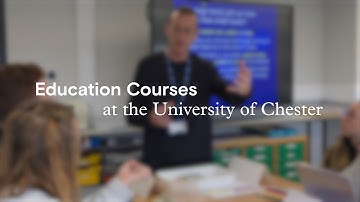 PGCE Courses at the University of Chester